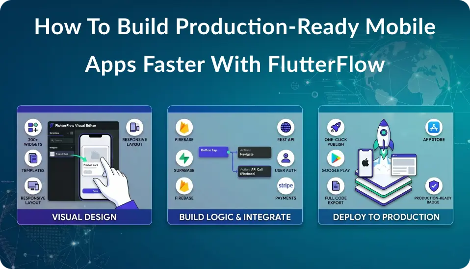 How to Build Production-Ready Mobile Apps Faster with FlutterFlow